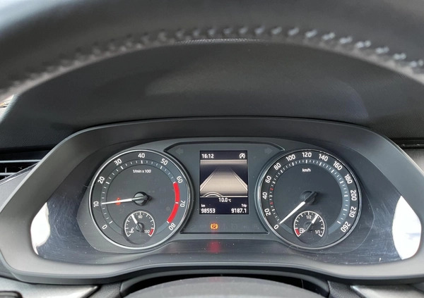 Skoda Octavia cena 74900 przebieg: 98529, rok produkcji 2020 z Kruszwica małe 352